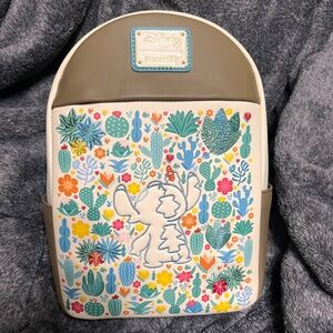 Loungefly Disney Lilo & Stitch Cacti Embroidered Mini Backpack